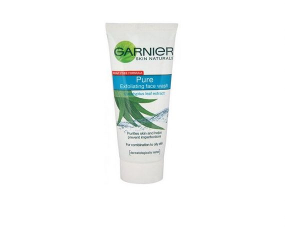 garnier exfoliator