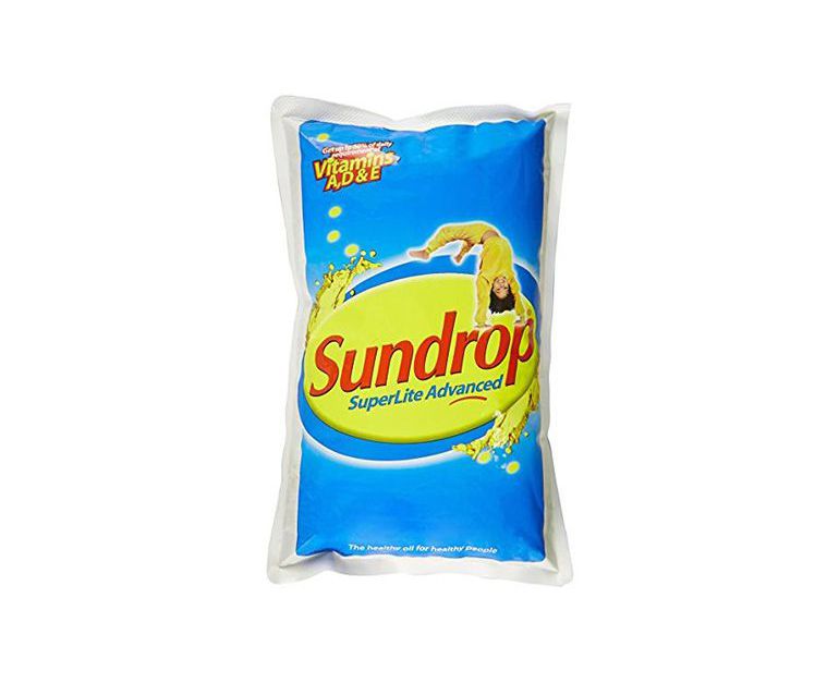 Sundrop Superlite Advanced Sunflower Oil Pouch 1L